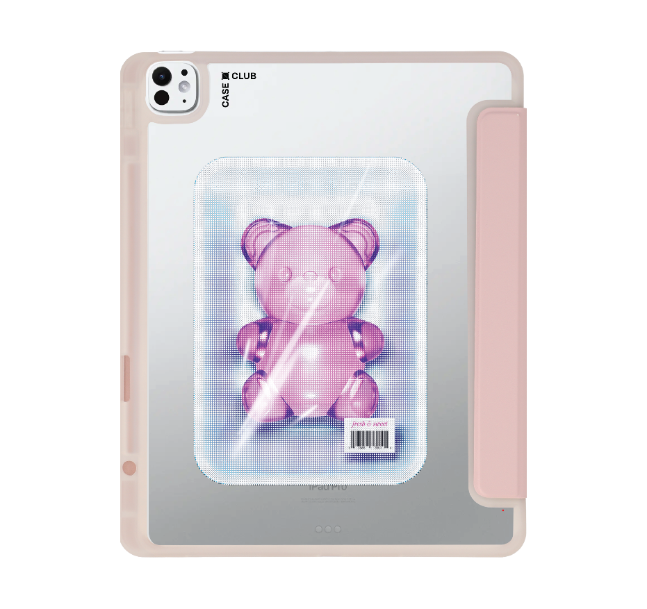 halftone jelly bear