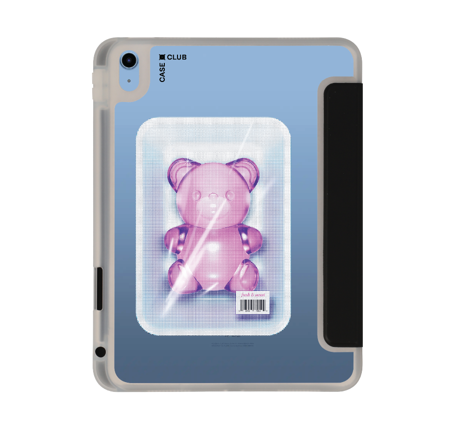 halftone jelly bear