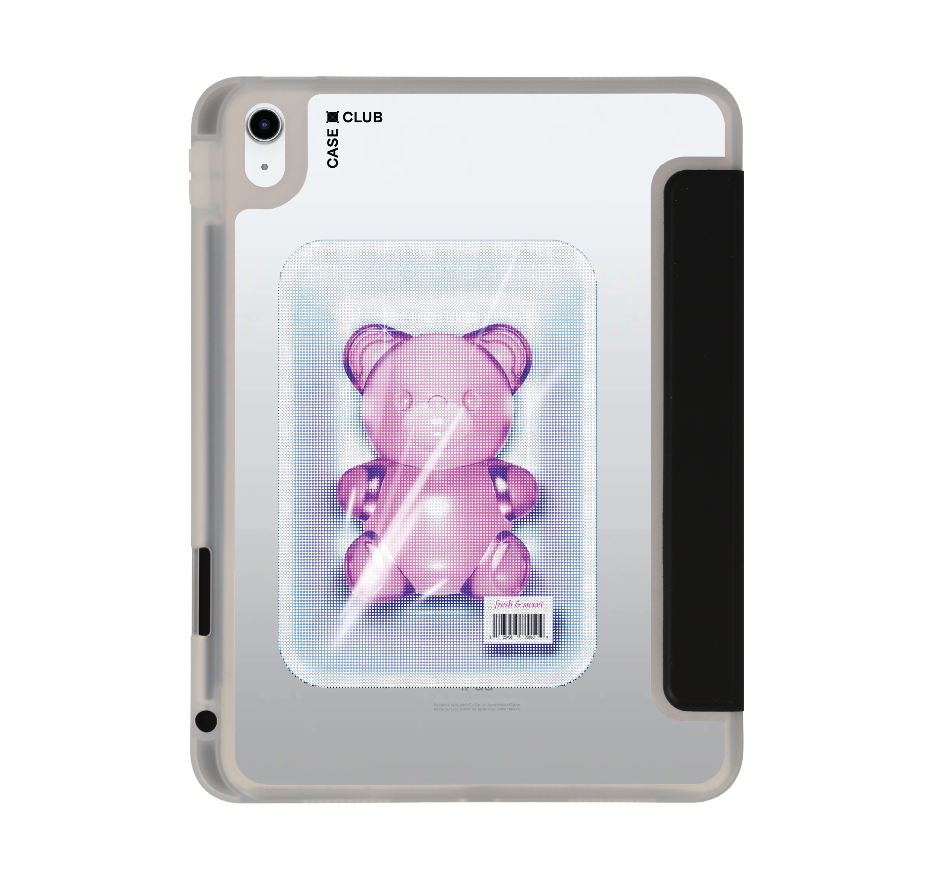halftone jelly bear