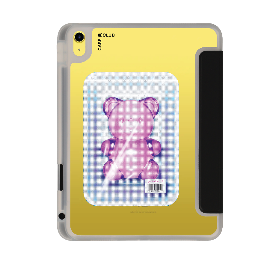 halftone jelly bear