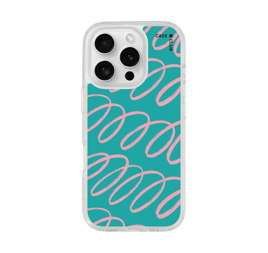 เส้นโค้งสีชมพูฟ้า