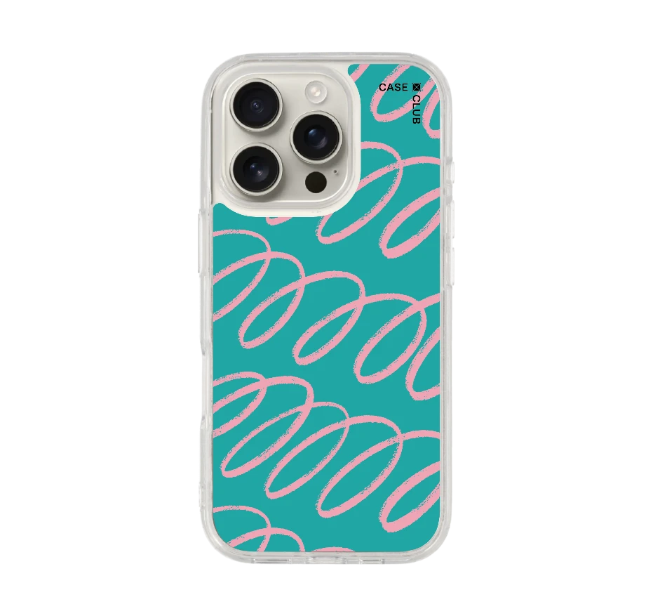 เส้นโค้งสีชมพูฟ้า