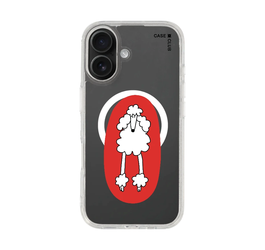 พุดเดิ้ลสุดชิค พื้นแดง