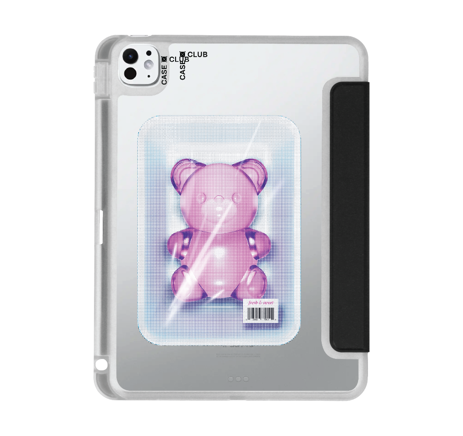 halftone jelly bear