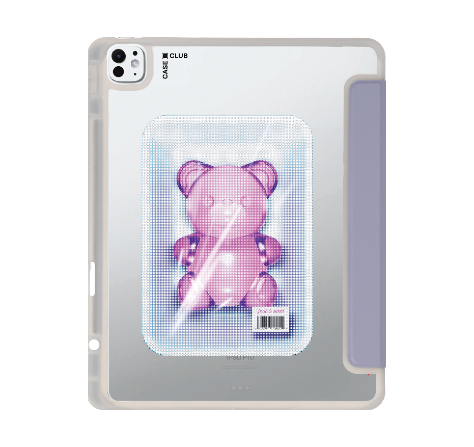 halftone jelly bear