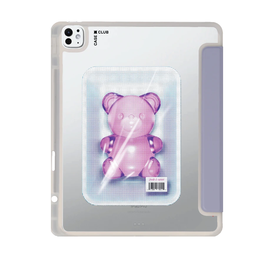 halftone jelly bear