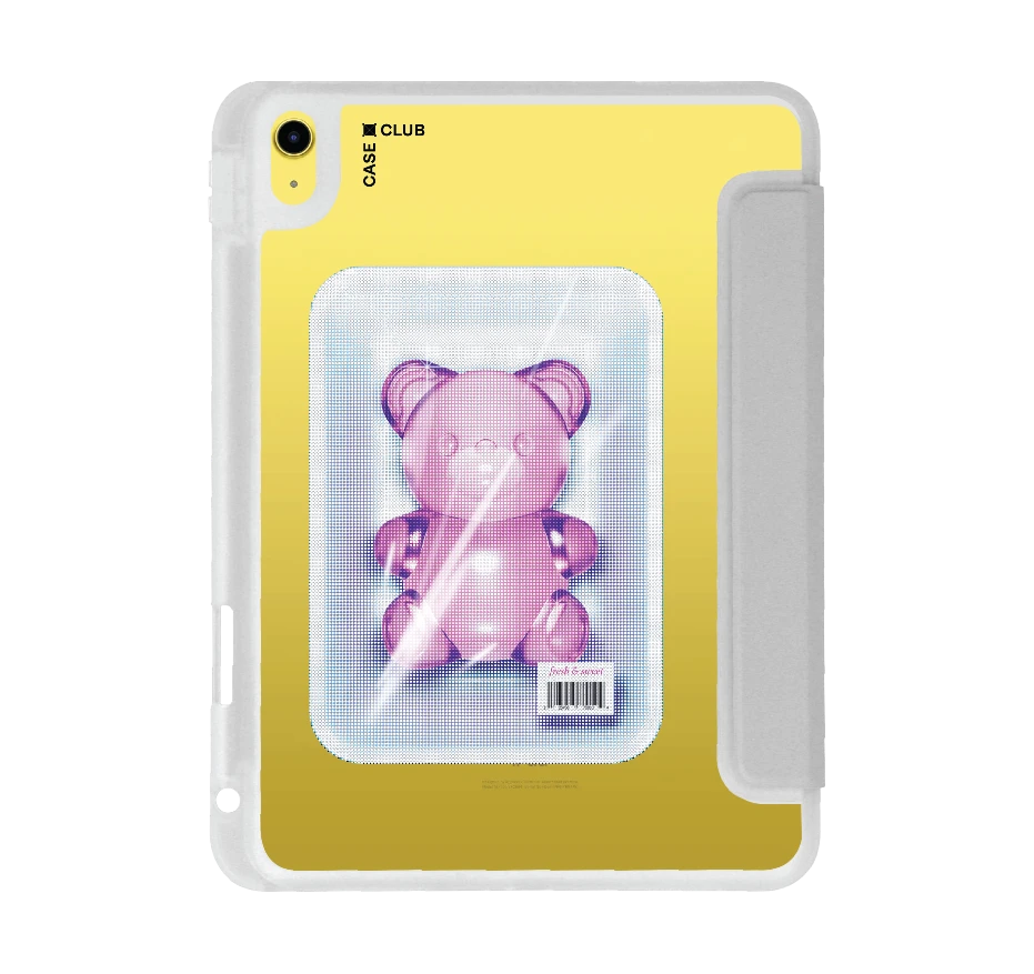 halftone jelly bear