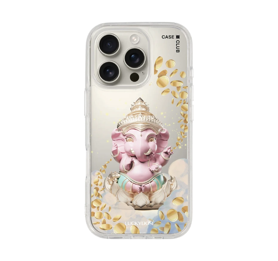 luckydose พระพิฆเนศสีชมูพูพาสเทล