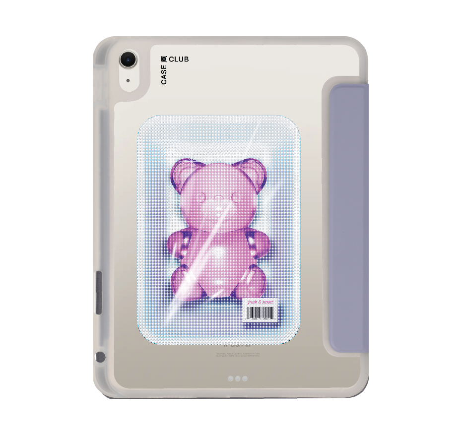 halftone jelly bear