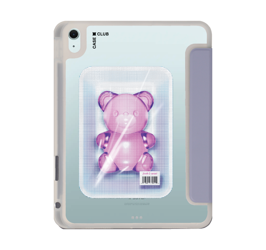 halftone jelly bear