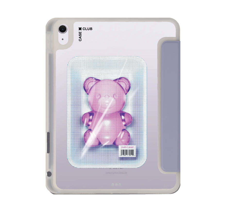halftone jelly bear