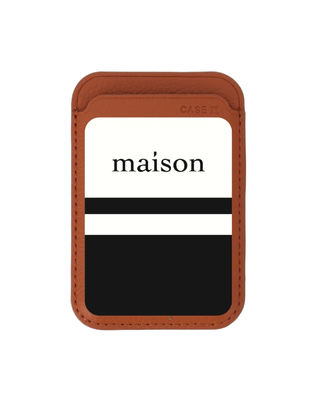 brown wallet magsafe maison keeps the pacific
