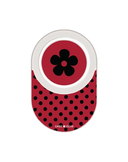 clear popgrip rally ladybug