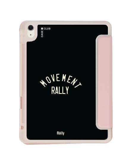 เคสใส ipad air4/5/6/7 11" 2025 (m2/m3) สีชมพู rally varsity