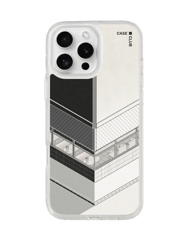 เคสใส iphone 16 pro max magsafe บาร์มุมถนน