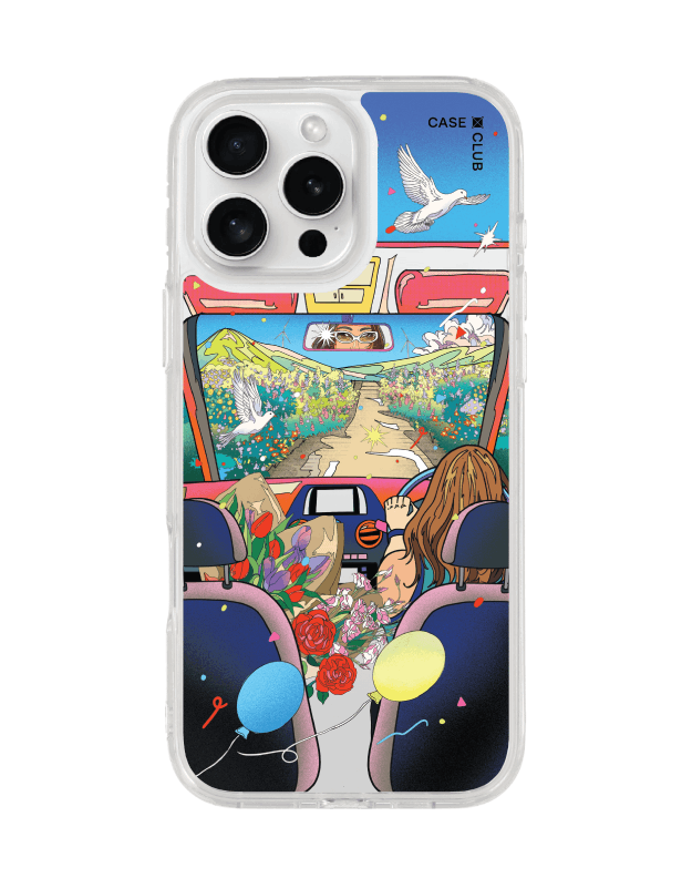 เคสใส iPhone 16 Pro Max ลายเซ็นรถโดย Bomfha