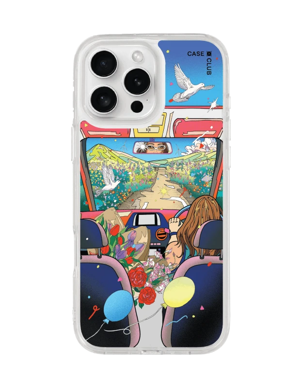 เคสใส iphone 16 pro max ทริปเที่ยวพักผ่อนโดย bomfha