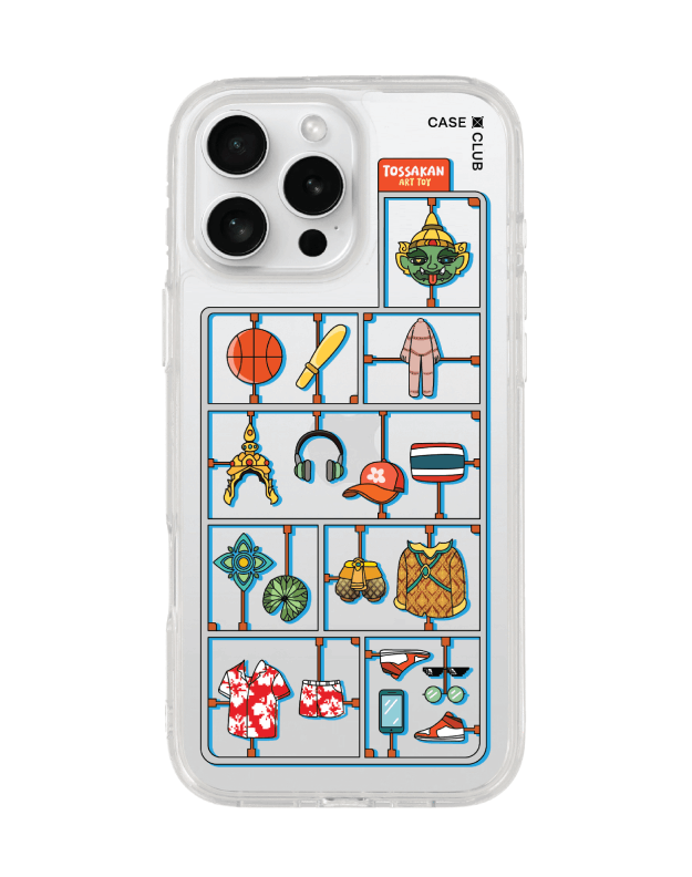 เคสใส iPhone 16 Pro Max ของเล่นไทย