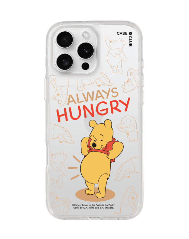 เคสใส iPhone 16 Pro Max Winnie The Pooh หิวจัง