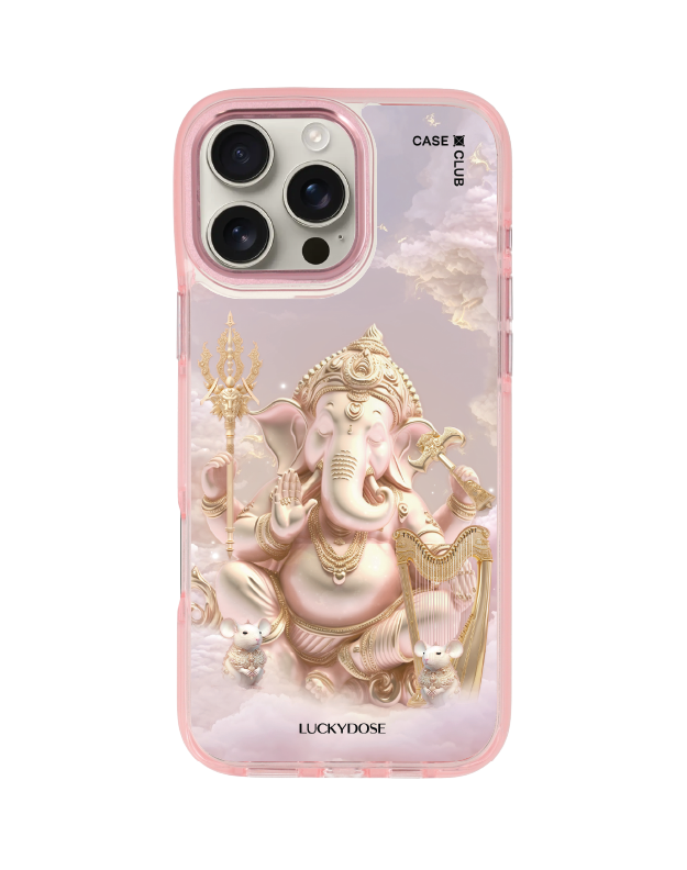 iPhone 16 Pro Max Clear Pink MagSafe LuckyDose คณปติ