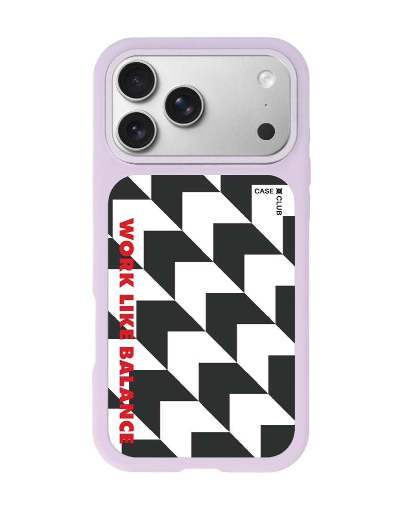 เคสลายฮาวด์สทูธสีขาวดำ