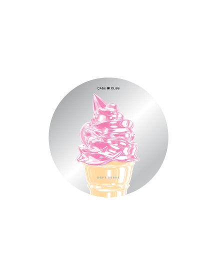 mirror popgrip ice cream cone