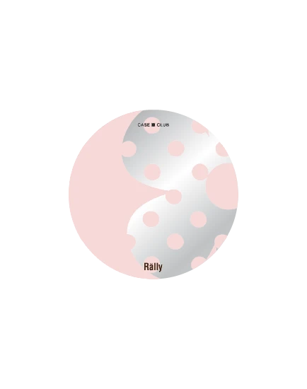 ป็อปกริปกระจก rally ดอกไม้ลายจุด