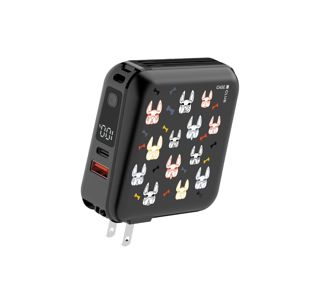 พาวเวอร์แบงค์ เฟรนช์บูลด็อก 15000mah