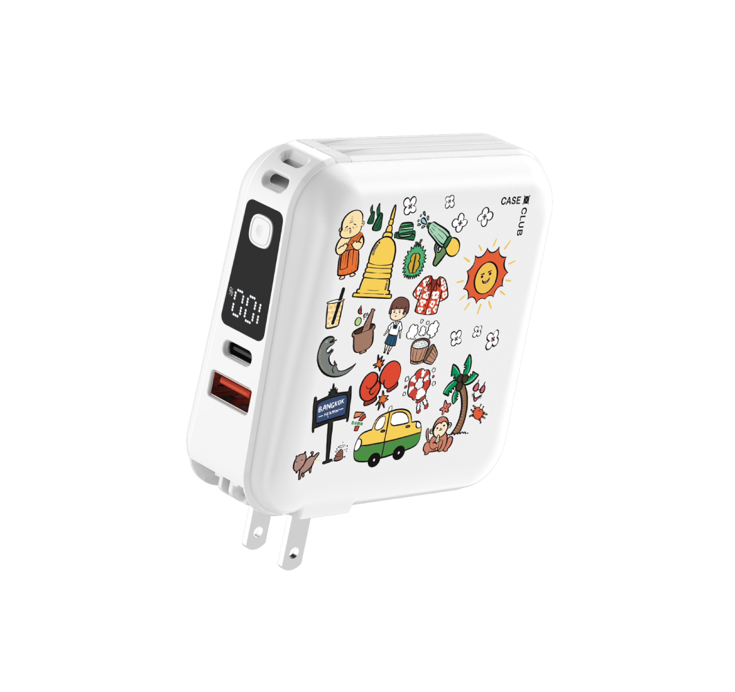 พาวเวอร์แบงค์ สติ๊กเกอร์ไทย 15000mah