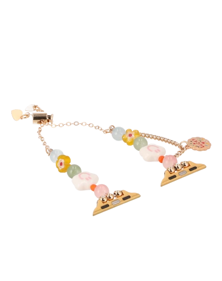 apple watch strap cloudy smiley with lucky charm 40/41 mm