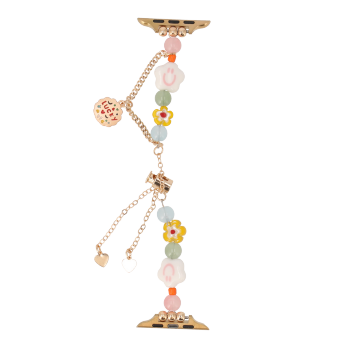 apple watch strap cloudy smiley with lucky charm 44/45/49 mm