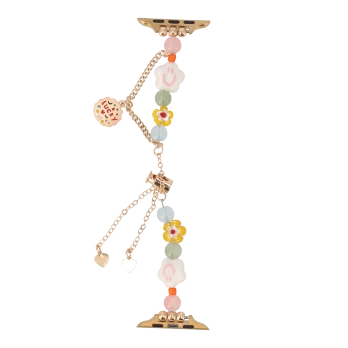 apple watch strap cloudy smiley with lucky charm 44/45/49 mm