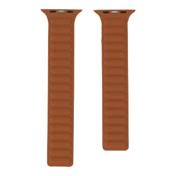 apple watch strap leather link cream 44/45/49 mm