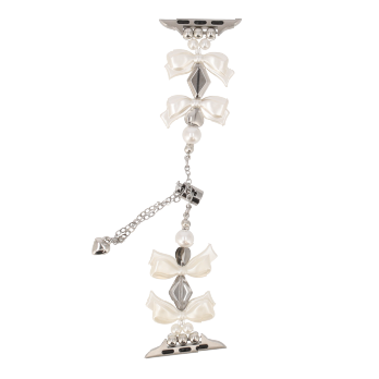 apple watch strap pearl ribbon 40/41 mm