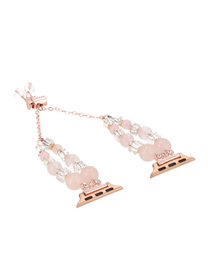 สายนาฬิกา apple watch pink gold charms strap 40/41 มม.