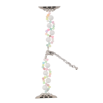 apple watch strap small beads pastel 44/45/49 mm