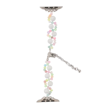 apple watch strap small beads pastel 44/45/49 mm