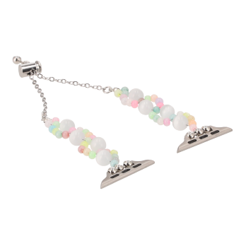 apple watch strap small beads pastel 44/45/49 mm
