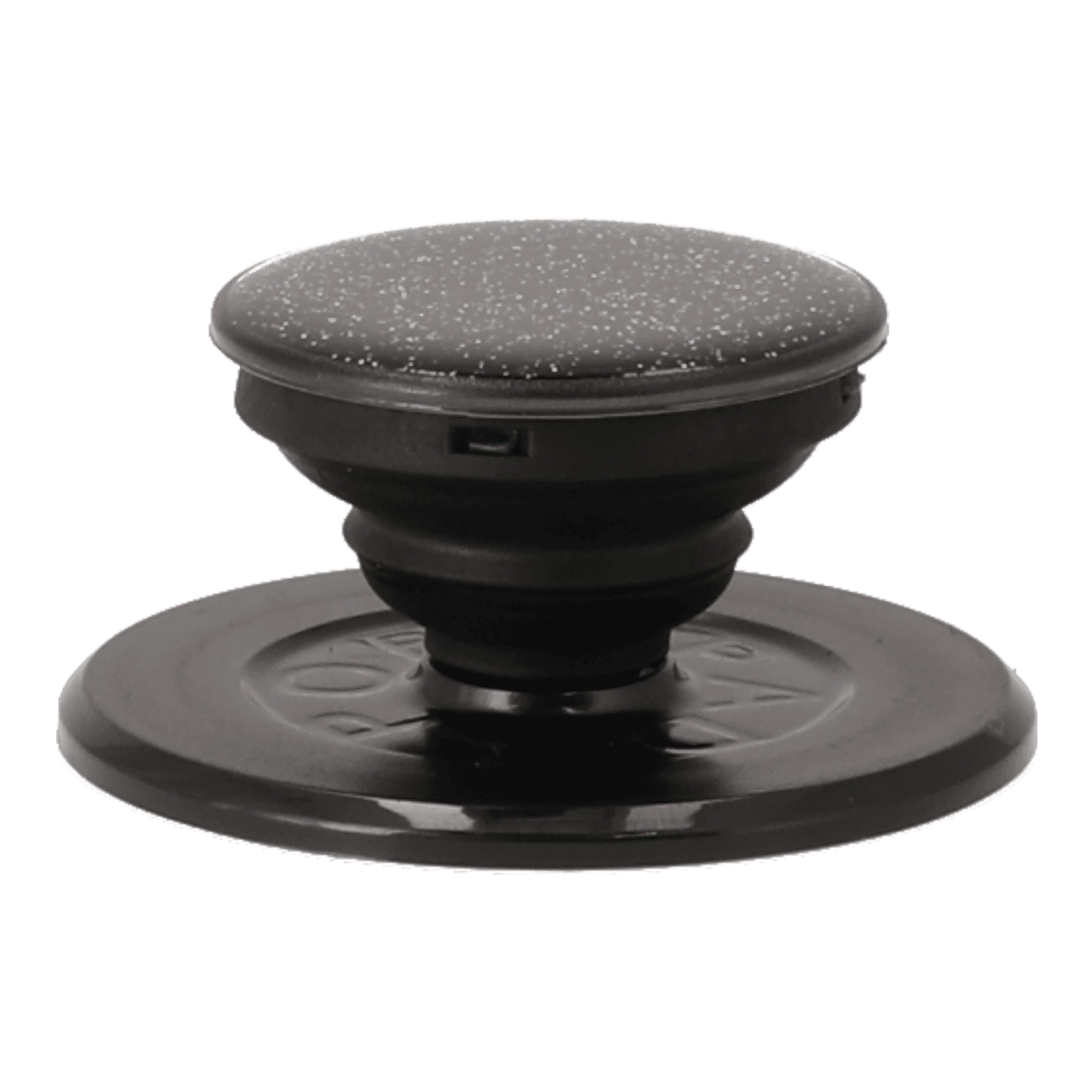 black crystal glitter popgrip