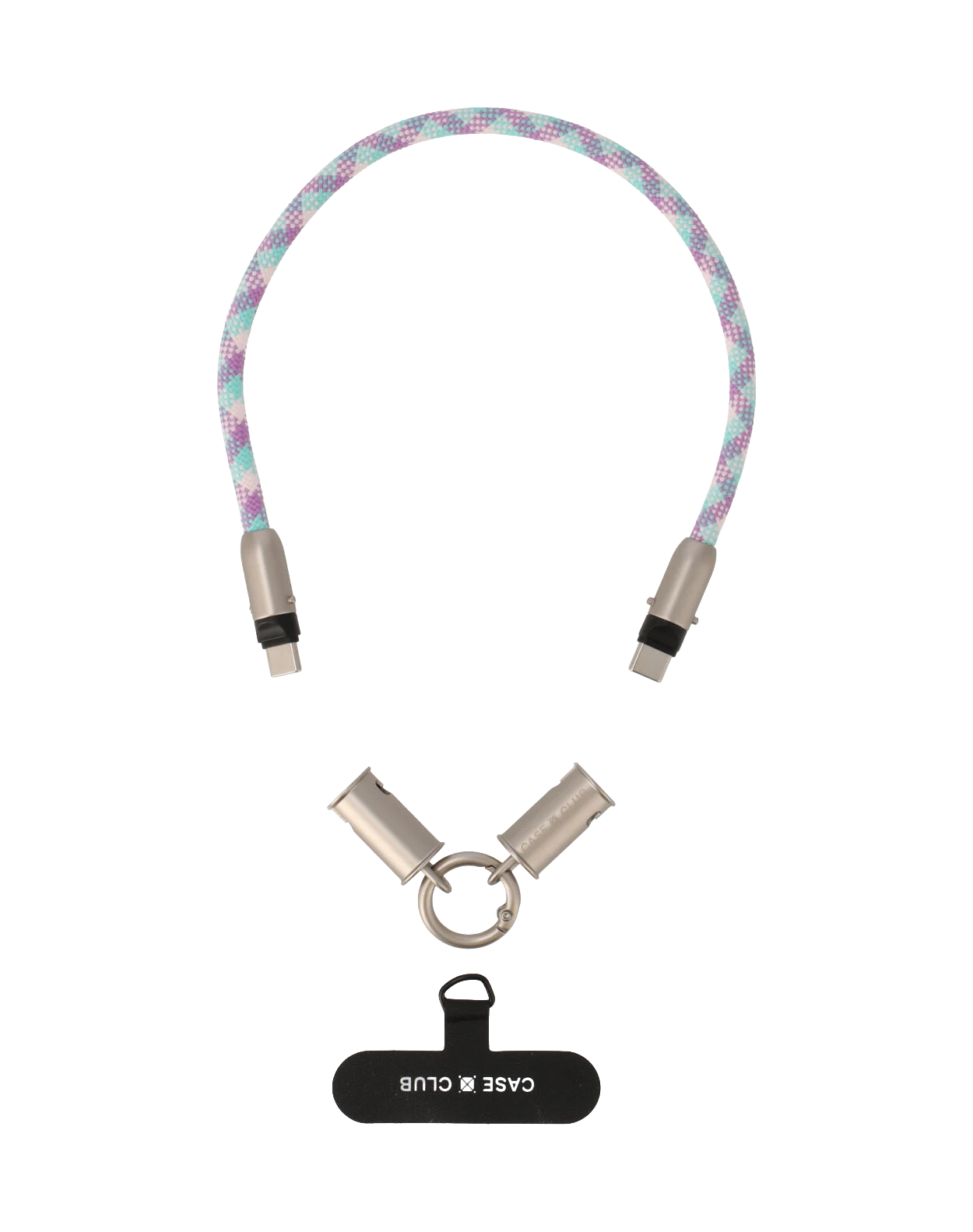 c to c rope wrist cable mint twist