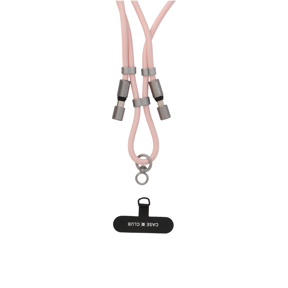 c to ltn rope cable crossbody soft pink