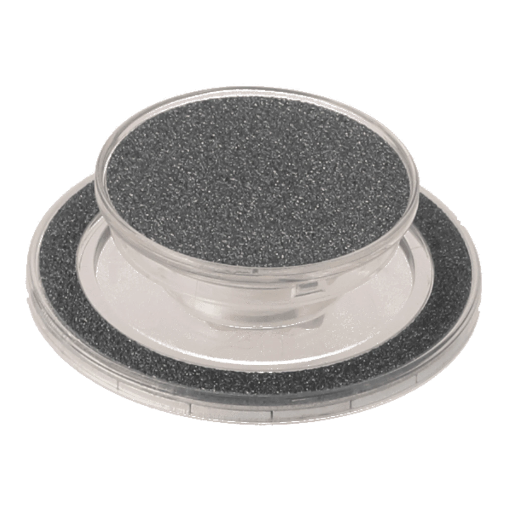 dark grey glitter popgrip