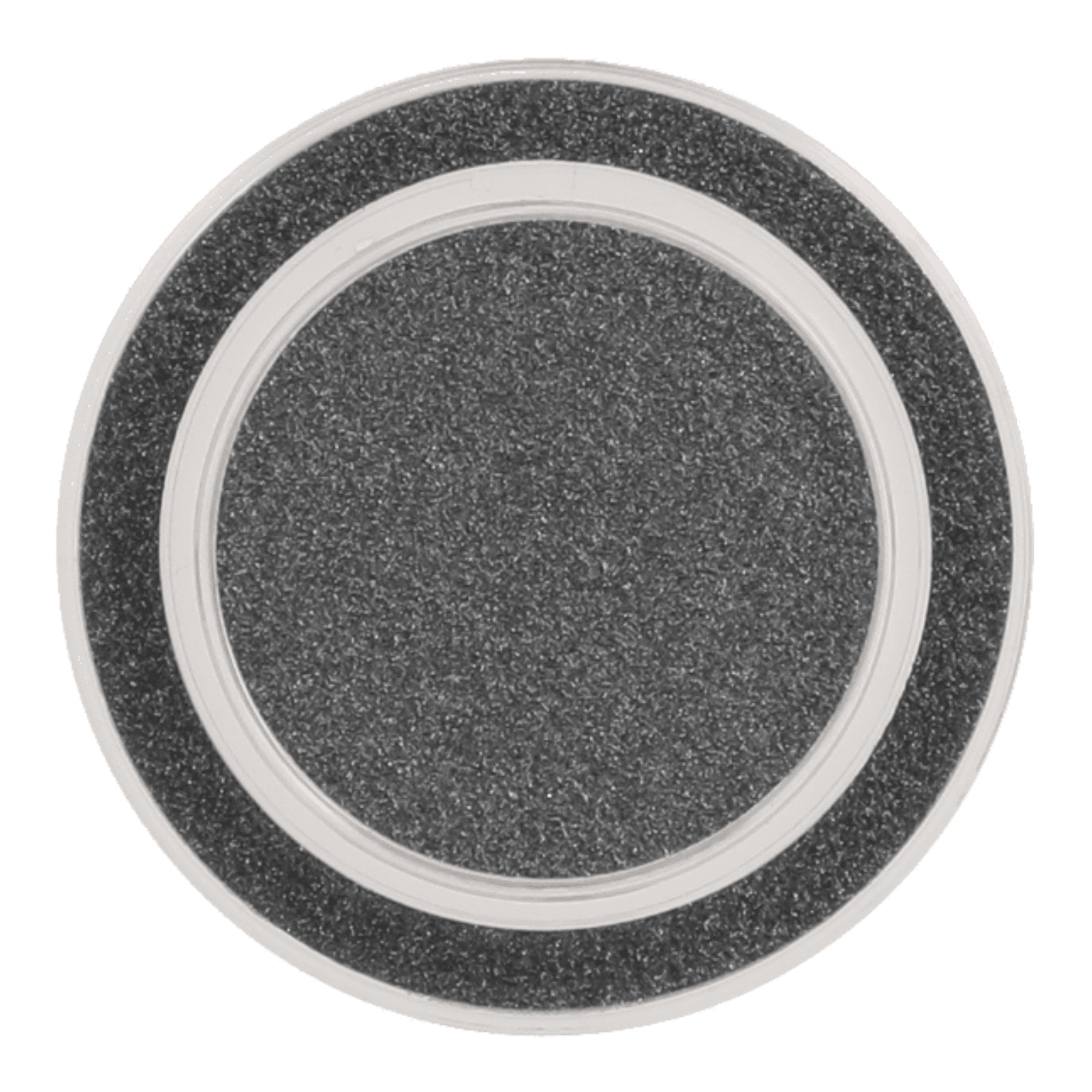 dark grey glitter popgrip