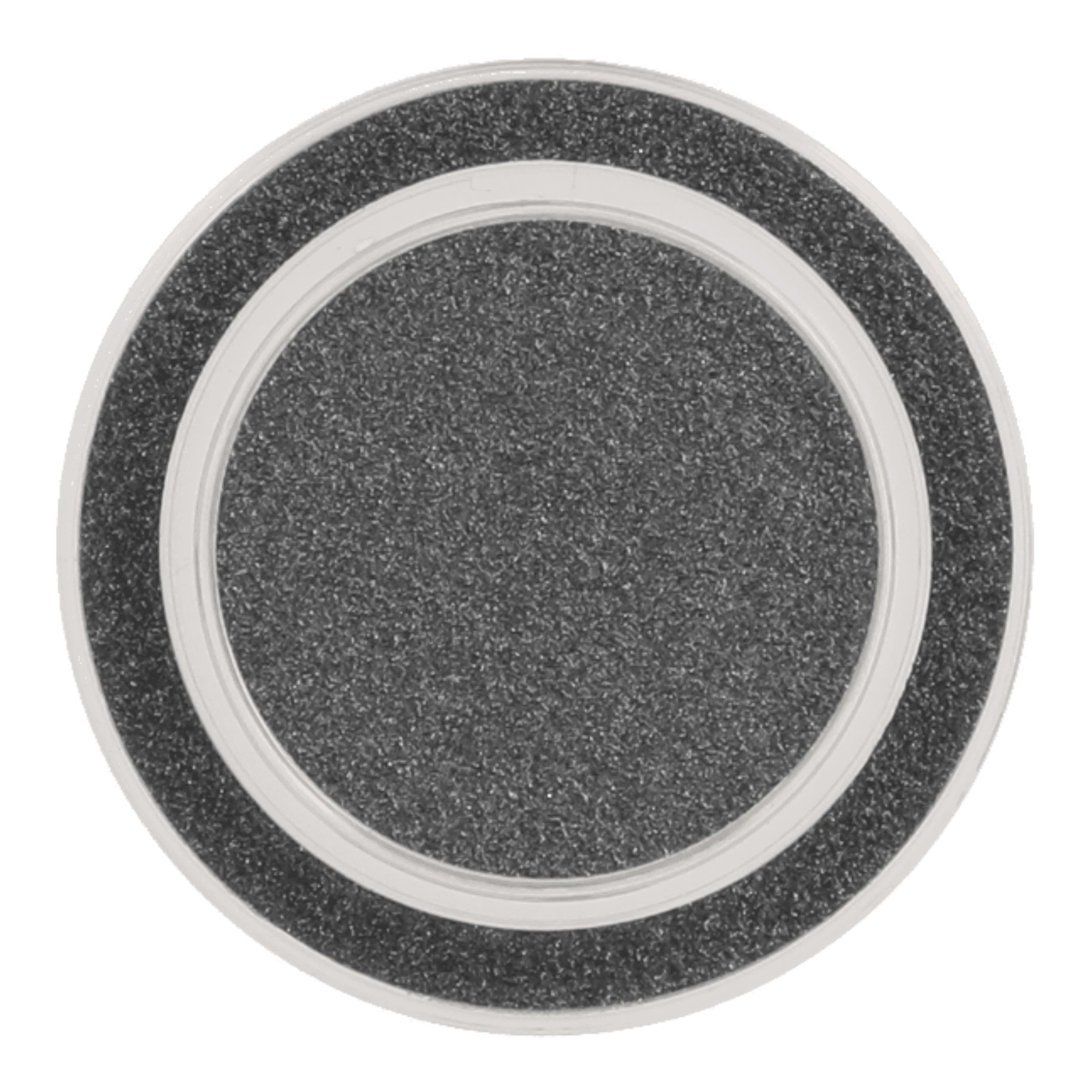 dark grey glitter popgrip