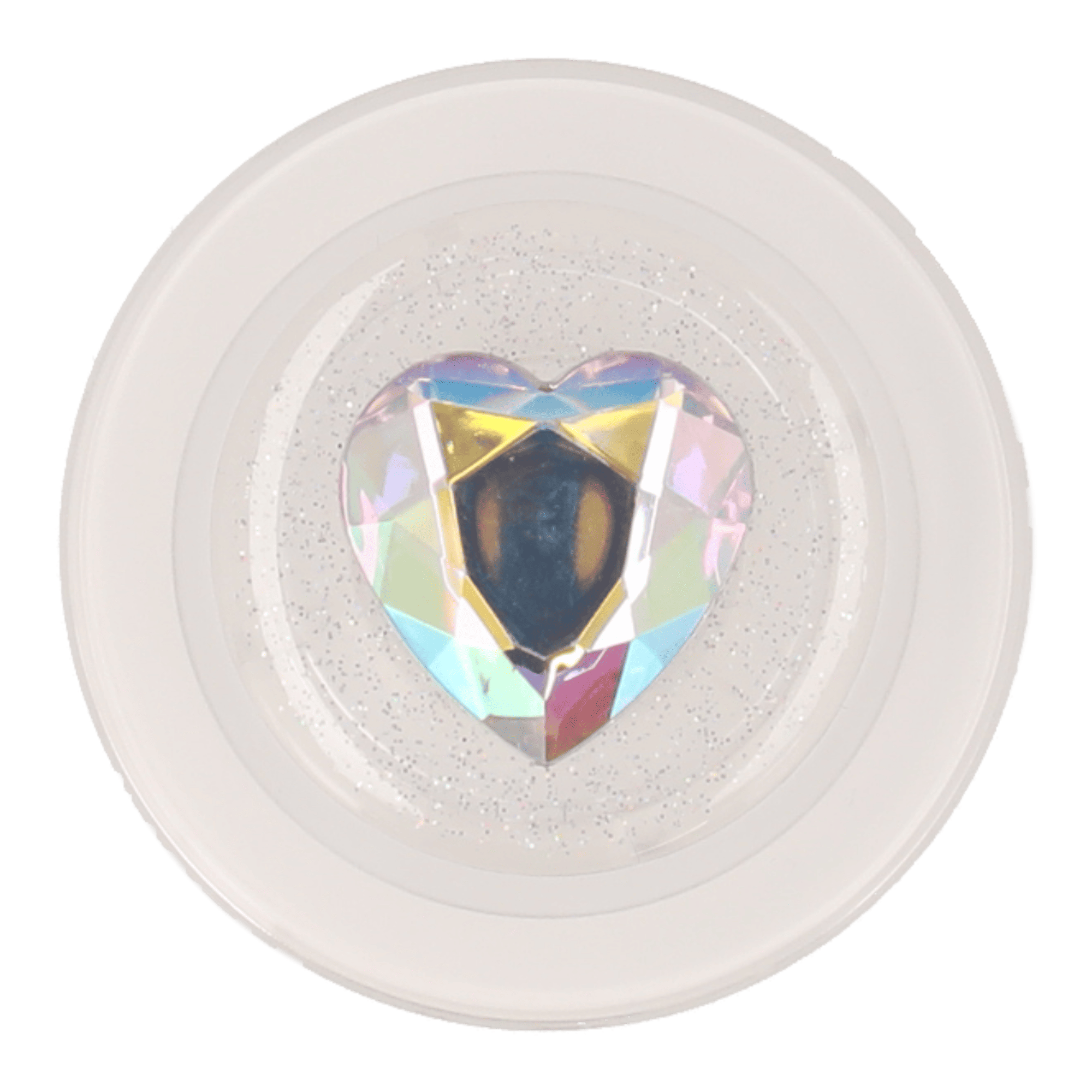 heart glitter popgrip