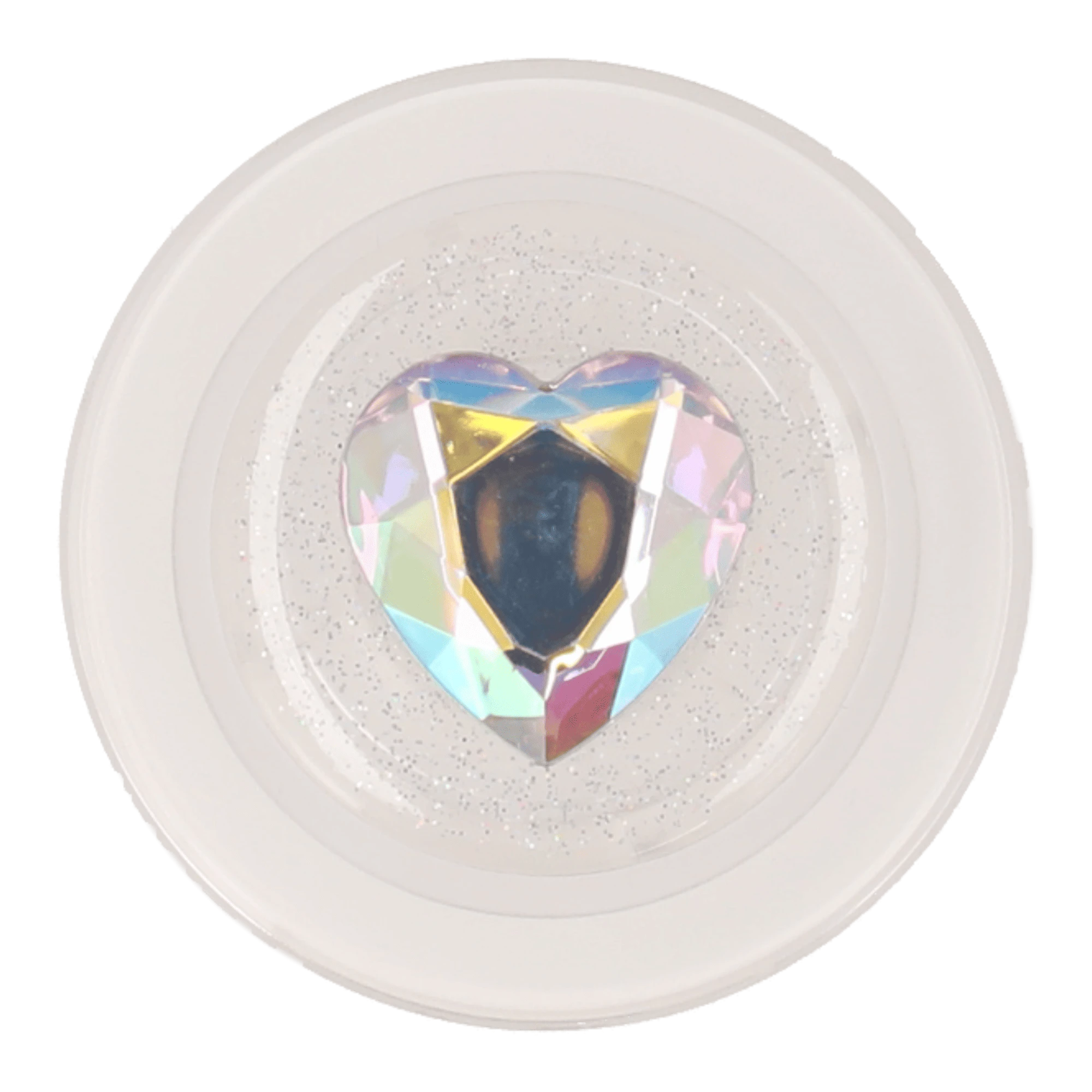 heart glitter popgrip