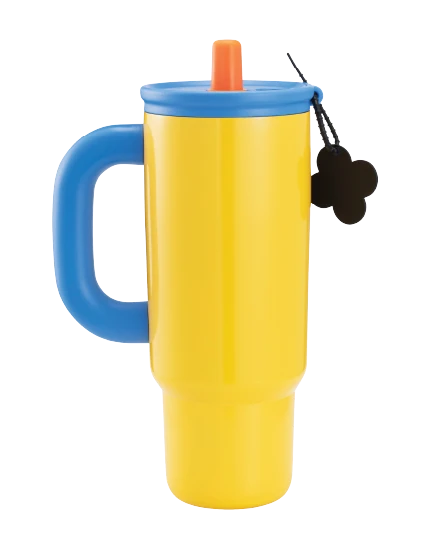 handle tumbler 710 ml yellow