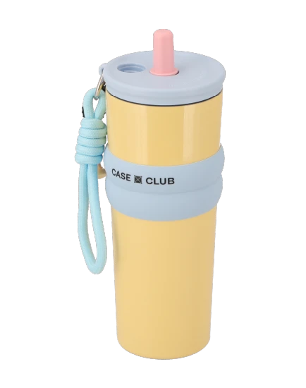 insulated tumbler 710 ml yellow-blue