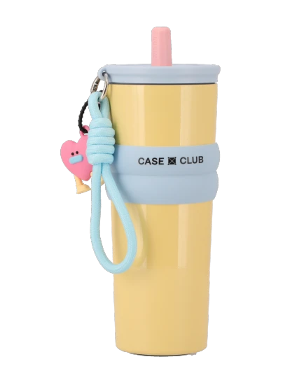 insulated tumbler 710 ml yellow-blue