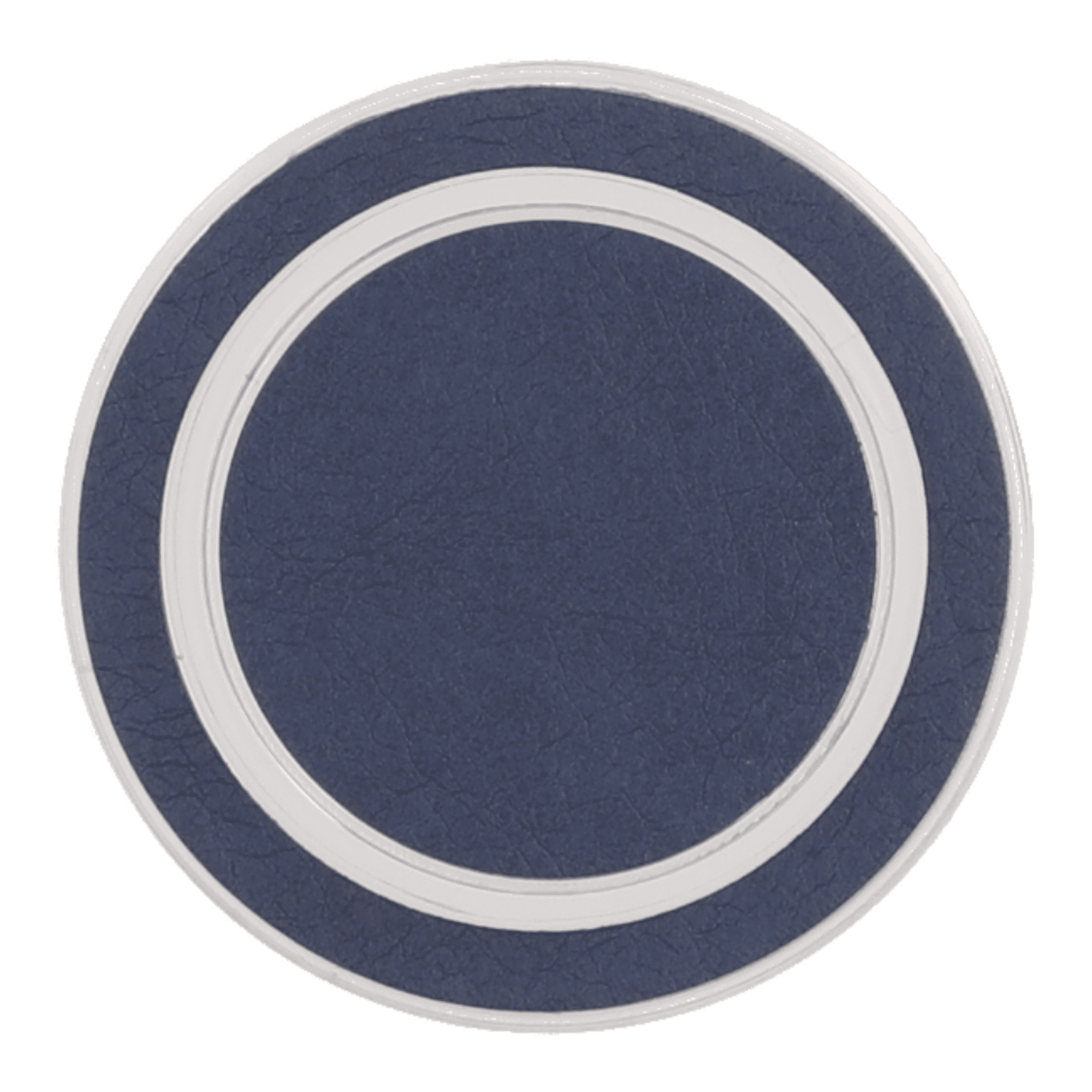 navy leather popgrip
